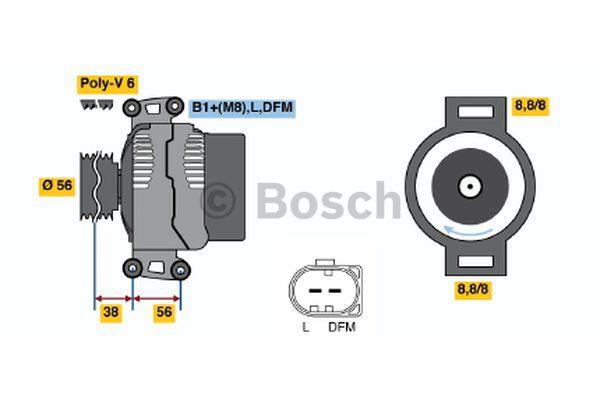 Купити Bosch 0124525088 – суперціна на EXIST.UA!
