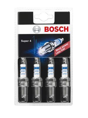Bosch Свіча запалювання Bosch Super 4 HR78 (к-т 4шт.) – ціна 224 UAH