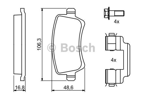 Купити Bosch 0 986 494 213 за низькою ціною в Україні!