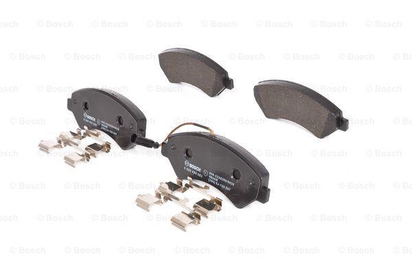 0986494580 Bosch Тормозные колодки дисковые, комплект