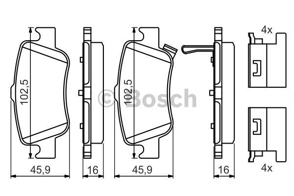 Купити Bosch 0 986 494 651 за низькою ціною в Україні!