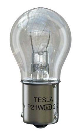 Лампа розжарювання P21W 12V 21W Tesla B52101