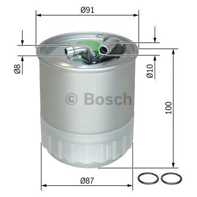 Фільтр палива Bosch F 026 402 056
