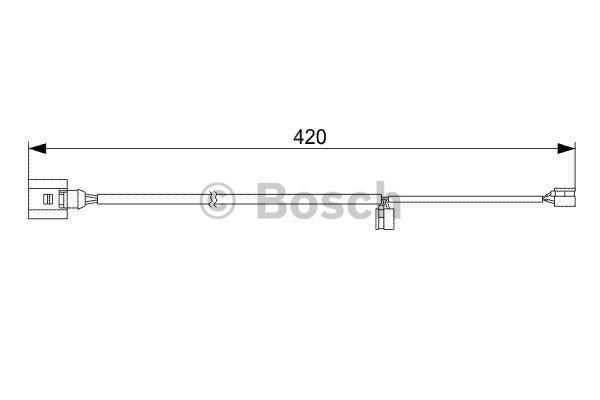 Bosch Датчик зносу гальмівних колодок – ціна 264 UAH