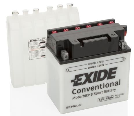 Exide EB16CL-B Акумулятор Exide Conventional 12В 19Ач 190А(EN) R+ EB16CLB: Купити в Україні - Добра ціна на EXIST.UA!
