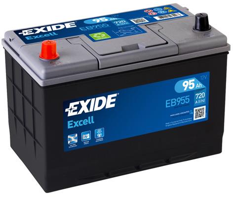 Exide EB955 Батарея аккумуляторная Exide Excell 12В 95Ач 720А(EN) L+ EB955: Купить в Украине - Отличная цена на EXIST.UA!