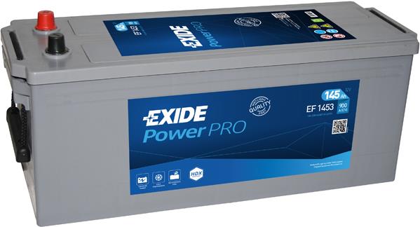 Exide EF1453 Акумулятор Exide PowerPRO 12В 145Ач 900А(EN) L+ EF1453: Приваблива ціна - Купити в Україні на EXIST.UA!
