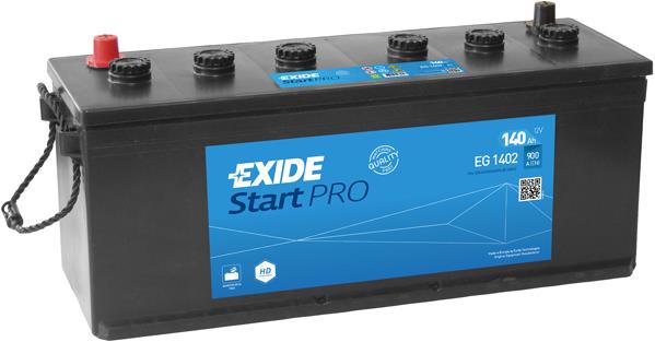 Exide EG1402 Акумулятор Exide StartPRO 12В 140Ач 900А(EN) R+ EG1402: Приваблива ціна - Купити в Україні на EXIST.UA!