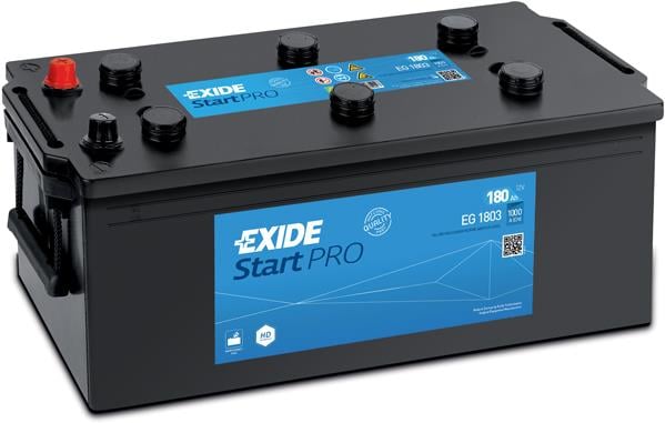 Батарея аккумуляторная Exide StartPRO 12В 180Ач 1000A(EN) L+ Exide EG1803