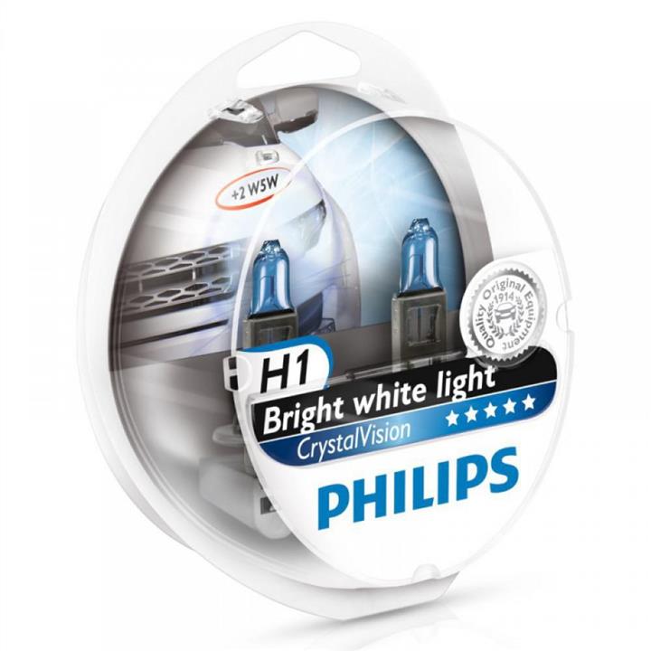 Philips Лампа галогенна Philips Cristalvision 12В H1 55Вт – ціна 837 UAH
