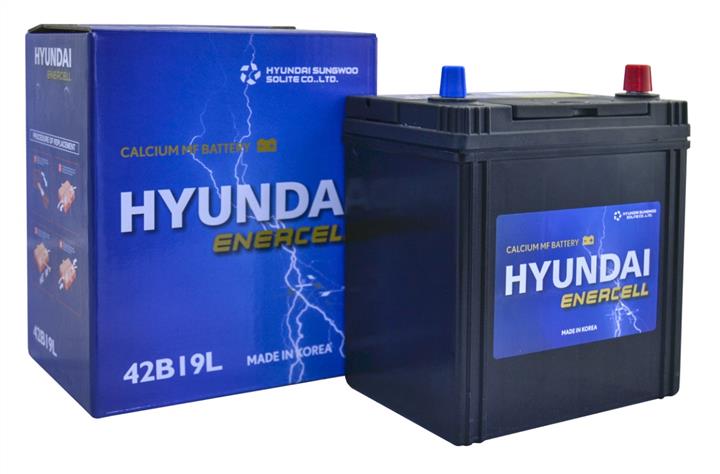 Акумулятор Hyundai Enercell 12В 38Ач 360А(EN) R+ Hyundai Enercell 42B19L
