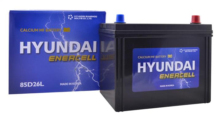 Hyundai Enercell 85D26L Акумулятор Hyundai Enercell 12В 70Ач 620А(EN) R+ 85D26L: Приваблива ціна - Купити в Україні на EXIST.UA!