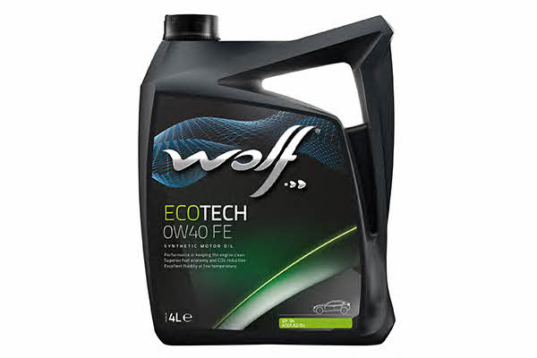 Wolf 8320705 Моторна олива Wolf EcoTech FE 0W-40, 4л 8320705: Купити в Україні - Добра ціна на EXIST.UA!