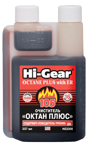 Hi-Gear HG3308 Очисник "Октан-плюс" з ER Hi-Gear, 237 мл HG3308: Приваблива ціна - Купити в Україні на EXIST.UA!