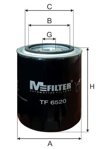 M-Filter TF 6520 Фільтр масляний TF6520: Приваблива ціна - Купити в Україні на EXIST.UA!