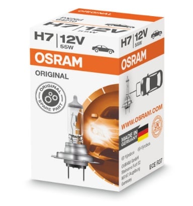 Лампа галогенна Osram Original 12В H7 55Вт Osram 64210