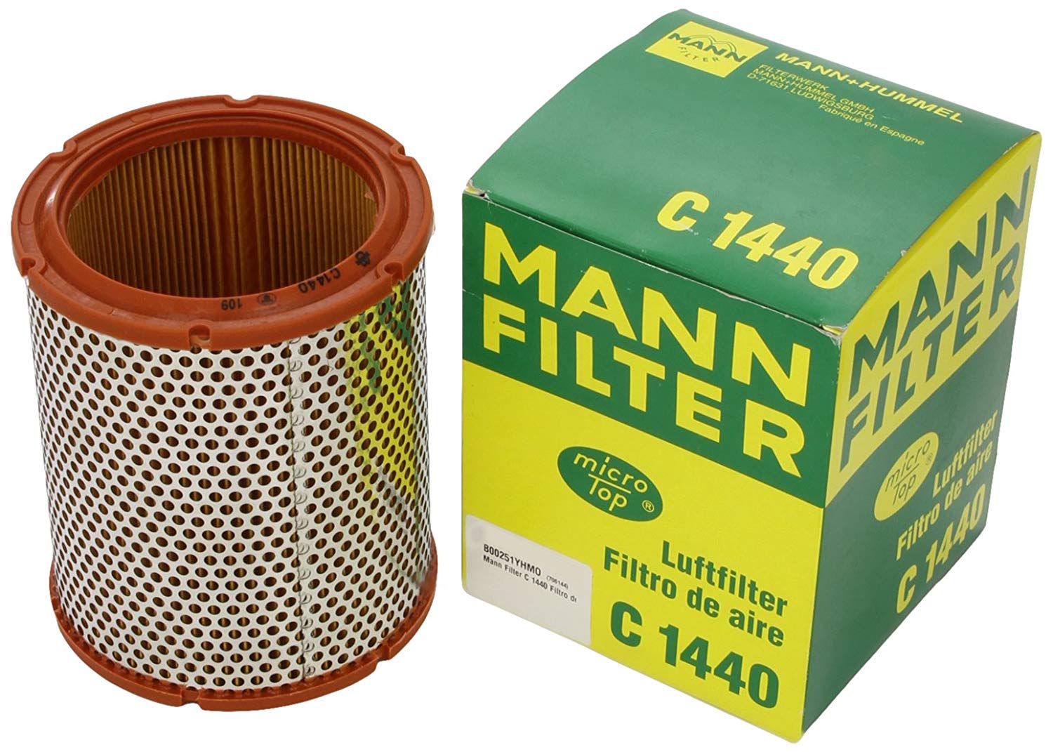 Mann-Filter C 1440 Повітряний фільтр (Знятий з виробництва) C1440: Приваблива ціна - Купити в Україні на EXIST.UA!