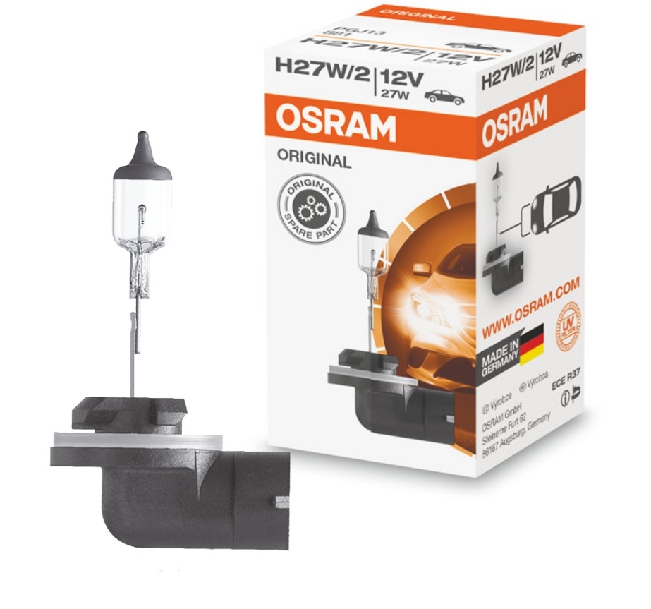 Лампа галогенна Osram Original 12В H27W&#x2F;2 27Вт Osram 881