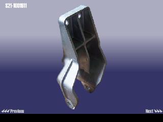 S211001611 Chery Кронштейн осушителя