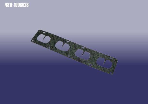 Chery 481-F1008028 Прокладка выпускного коллектора 481F1008028: Отличная цена - Купить в Украине на EXIST.UA! 481F1008028 Chery Прокладка выпускного коллектора