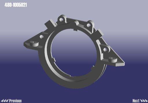 4801005021 Chery Кронштейн осушителя