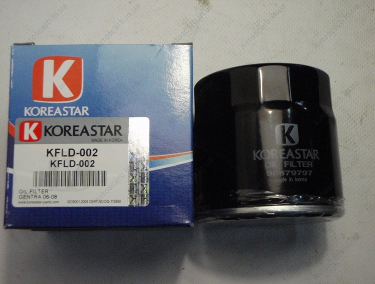 Koreastar KFLD-002 Фільтр масляний KFLD002: Купити в Україні - Добра ціна на EXIST.UA!