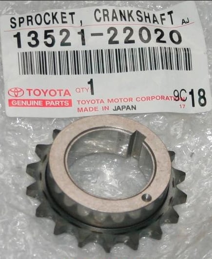Toyota 13521-22020 Шків колінчатого валу 1352122020: Купити в Україні - Добра ціна на EXIST.UA!