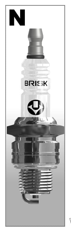Brisk N 14 Свічка запалювання N14: Купити в Україні - Добра ціна на EXIST.UA!