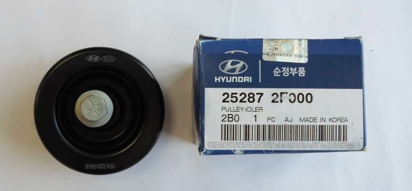 Hyundai/Kia 25287-2F000 Ролик обвідний ременя поліклинового (приводного) 252872F000: Приваблива ціна - Купити в Україні на EXIST.UA!