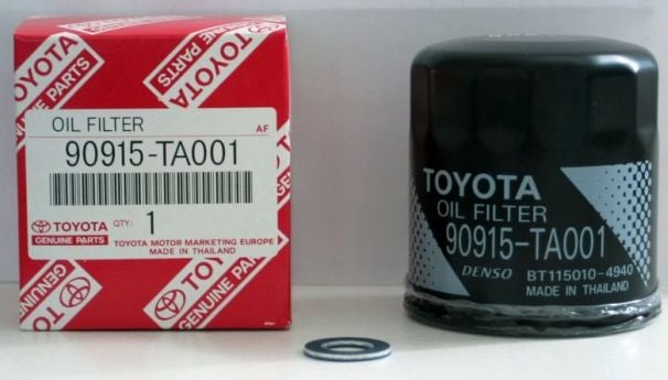 Toyota 90915-TA001 Фільтр масляний 90915TA001: Приваблива ціна - Купити в Україні на EXIST.UA!