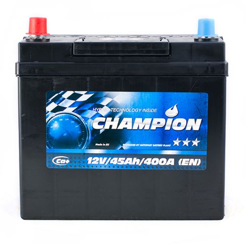 Champion Battery CHBJ45-1 Акумулятор Champion Battery Black_ japan 12В 45Ач 400А(EN) L+ CHBJ451: Купити в Україні - Добра ціна на EXIST.UA!