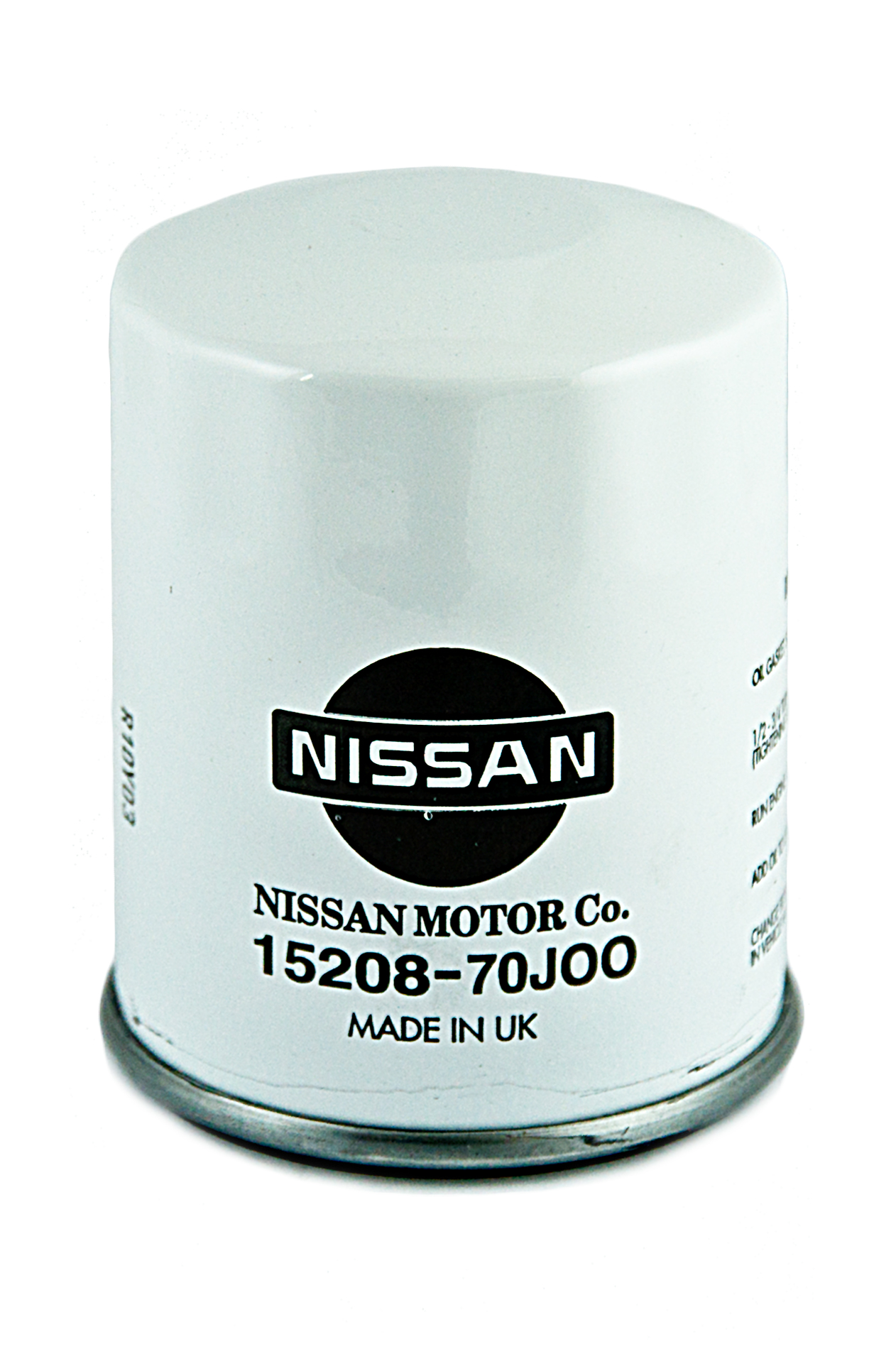 Nissan 15208-70J00XX Фільтр масляний 1520870J00XX: Купити в Україні - Добра ціна на EXIST.UA!