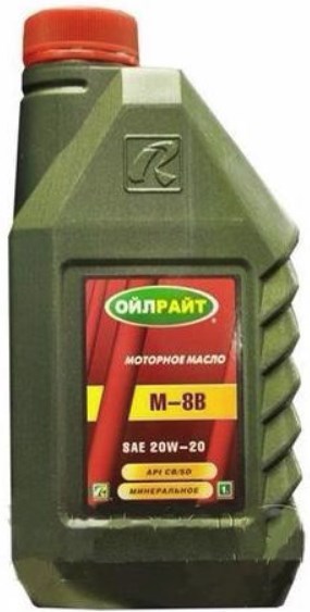 Oilright 2486 Моторна олива Oilright М-8В 20W-20, 1 л 2486: Купити в Україні - Добра ціна на EXIST.UA!