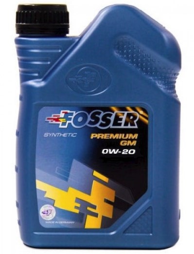 Fosser 10131L Моторна олива FOSSER Premium GM 0W-20, 1л 10131L: Купити в Україні - Добра ціна на EXIST.UA!