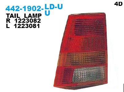 4421902LLDU Depo Фонарь задний
