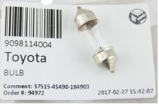 Toyota 90981-14004 Лампа розжарювання C10W 12V 10W 9098114004: Приваблива ціна - Купити в Україні на EXIST.UA!