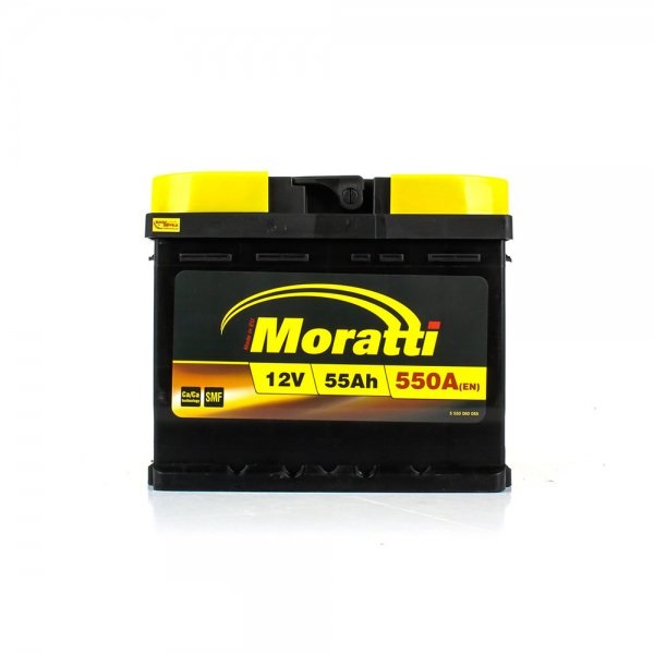 Moratti 5550060055 Акумулятор Moratti 12В 55Ач 550А(EN) R+ 5550060055: Приваблива ціна - Купити в Україні на EXIST.UA!