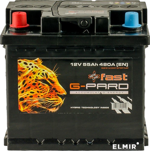 G-Pard TRC055-F01 Акумулятор G-Pard Fast 12В 55Ач 480А(EN) L+ TRC055F01: Приваблива ціна - Купити в Україні на EXIST.UA!
