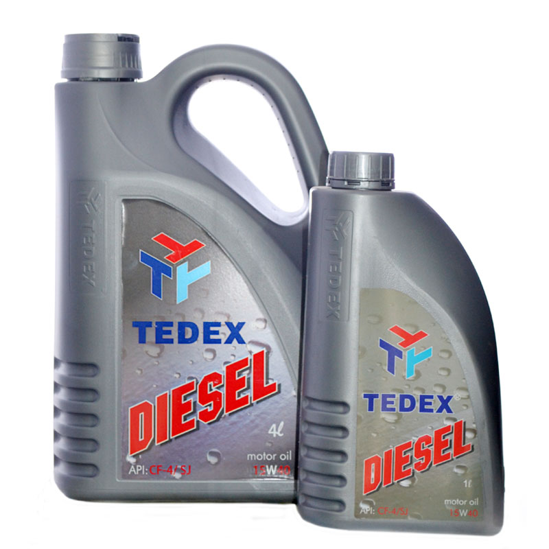 Tedex 5900481000429f Набір моторних олив Tedex Diesel New Formula 15W-40, 4 л + 1 л 5900481000429f: Купити в Україні - Добра ціна на EXIST.UA!