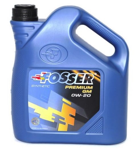 Fosser 10135L Моторна олива FOSSER Premium GM 0W-20, 5л 10135L: Приваблива ціна - Купити в Україні на EXIST.UA!