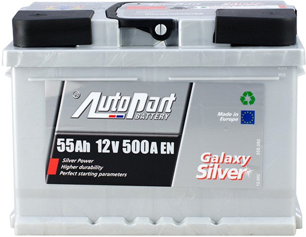 AutoPart ARL055-GAL0 Акумулятор AutoPart Galaxy Plus 12В 55Ач 500А(EN) R+ ARL055GAL0: Приваблива ціна - Купити в Україні на EXIST.UA!