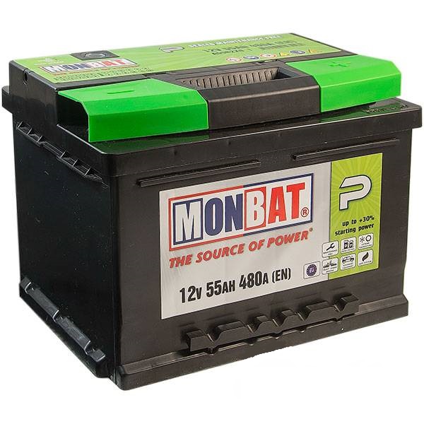 Monbat 555059048SMF Акумулятор Monbat Premium 12В 55Ач 480А(EN) R+ 555059048SMF: Приваблива ціна - Купити в Україні на EXIST.UA!