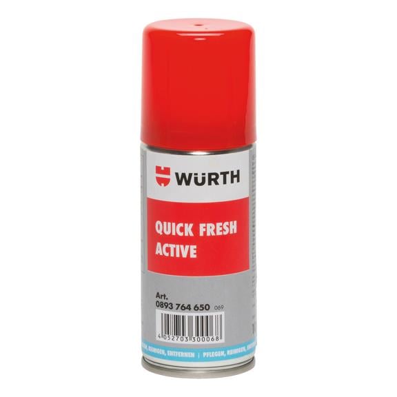 Wurth 0893764650 Засіб для видалення запахів QUICK FRESH ACTIVE, 100мл 0893764650: Купити в Україні - Добра ціна на EXIST.UA!