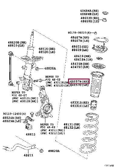 Купити Toyota 48157-52030 за низькою ціною в Україні!
