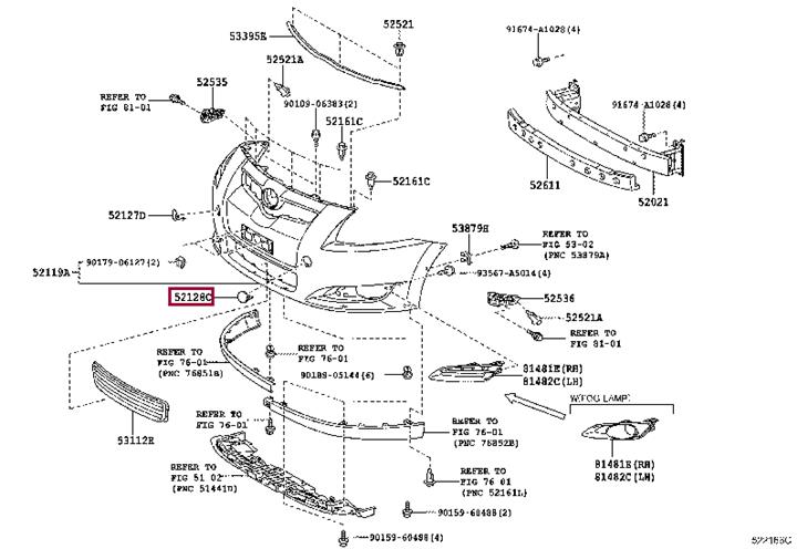 5212802911 Toyota Заглушка буксировочного крюка