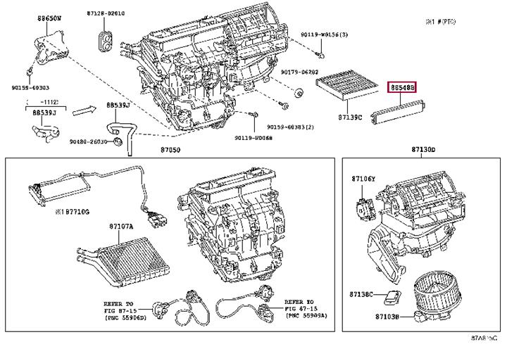 8854802070 Toyota Заглушка