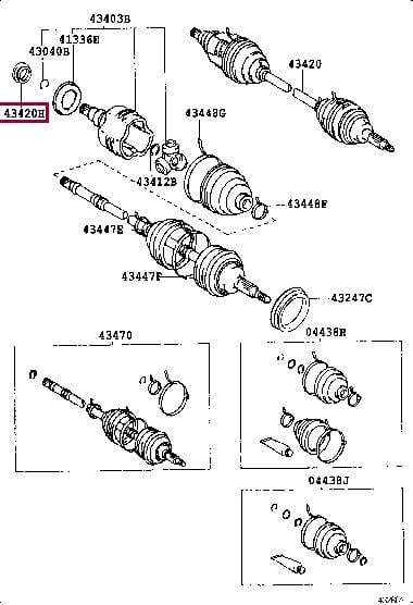 9031135033 Toyota Кольцо уплотнительное
