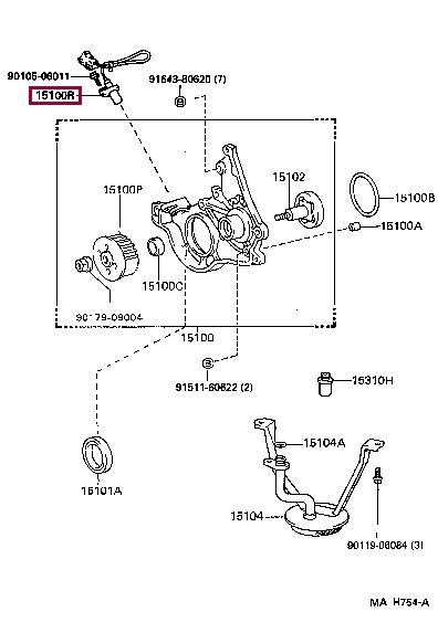 Датчик скорости движения Toyota Corolla (Тойота Королла): 9091905018 Toyota Датчик импульсов