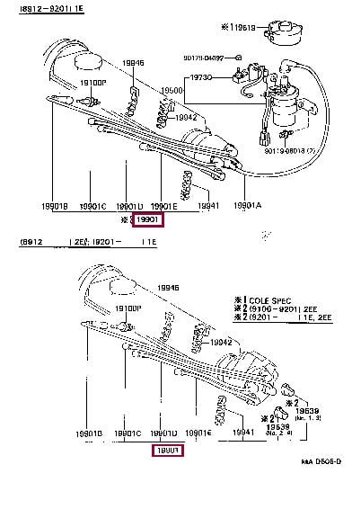 Toyota 90919-22329 Провода высоковольтные, комплект 9091922329: Отличная цена - Купить в Украине на EXIST.UA! 9091922329 Toyota Провода высоковольтные, комплект