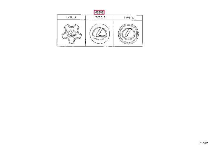 Купити Toyota 42603-50170 за низькою ціною в Україні!